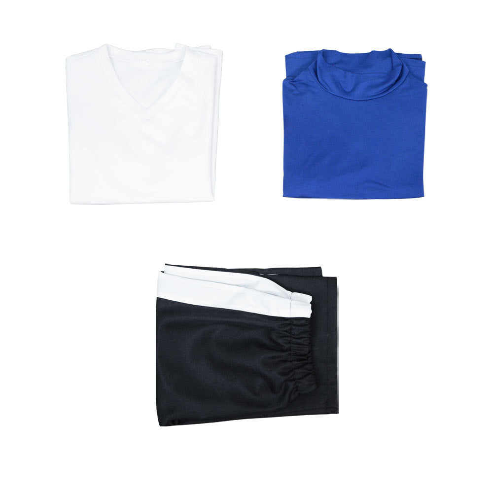 Killua Zoldyck Cosplay Costume Outfit+Wigs+Cosplay Shoes Halloween Costume Set