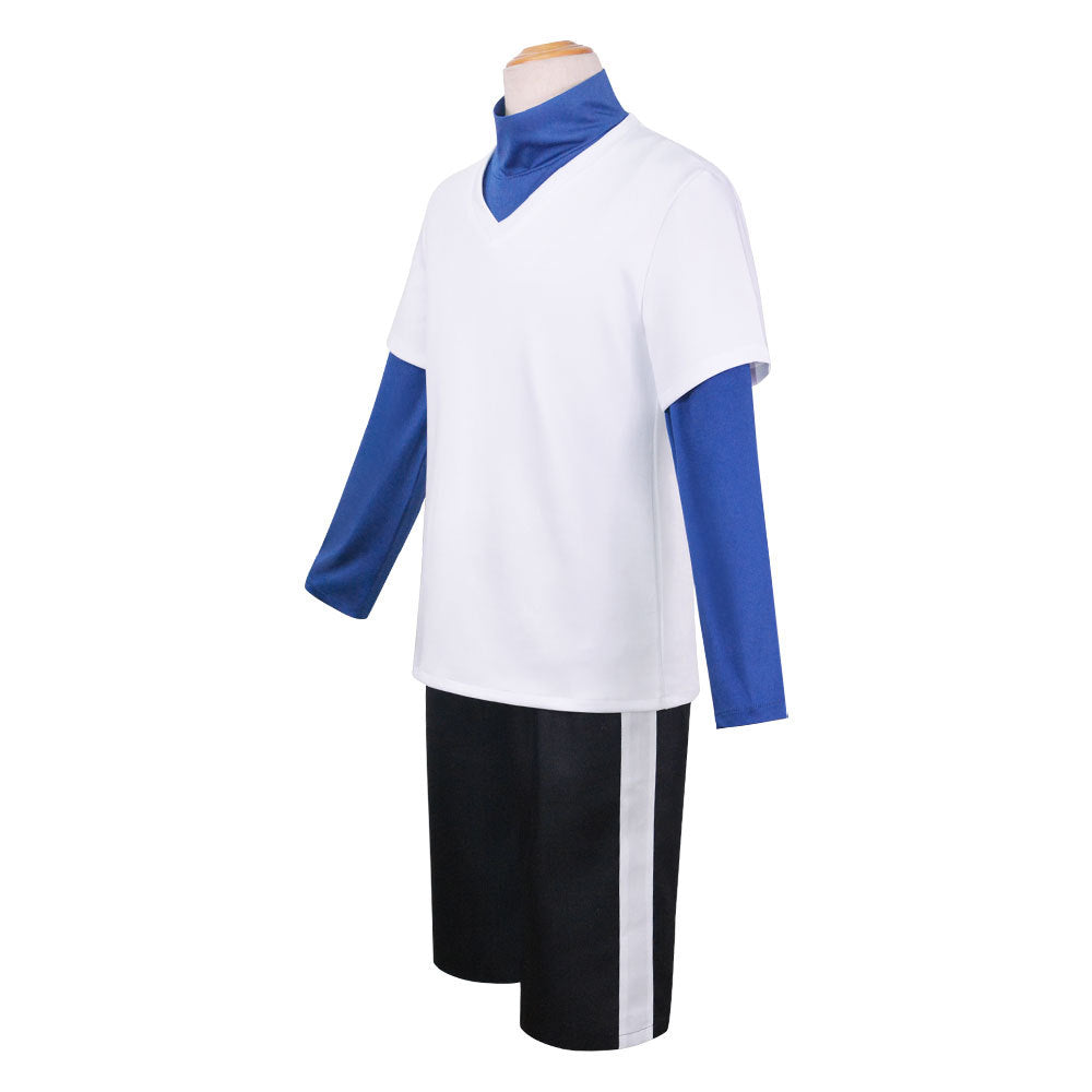 Killua Zoldyck Cosplay Costume Halloween Unisex Cosplay Outfit