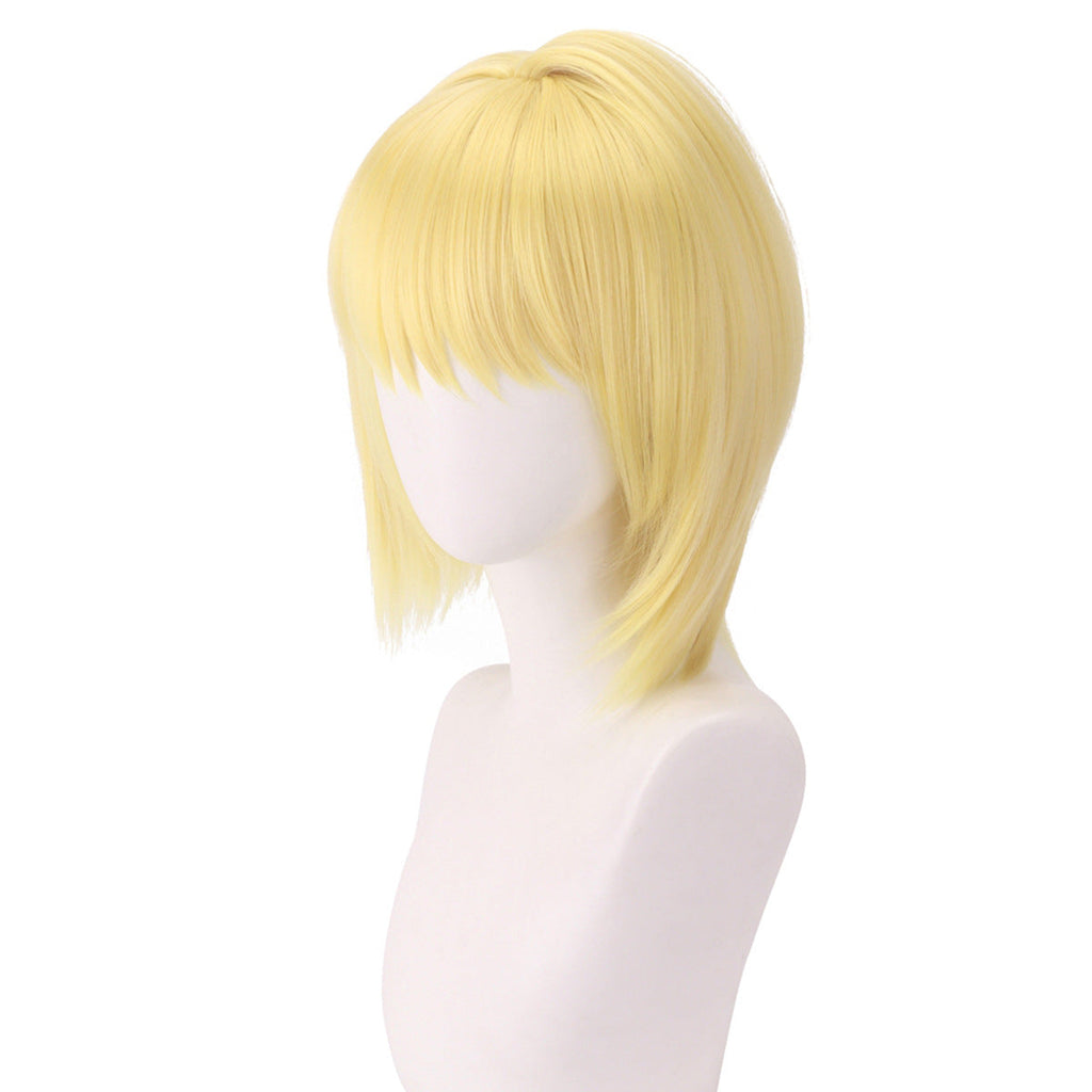 Kurapika Cosplay Wigs Golden Short Wigs Accessories