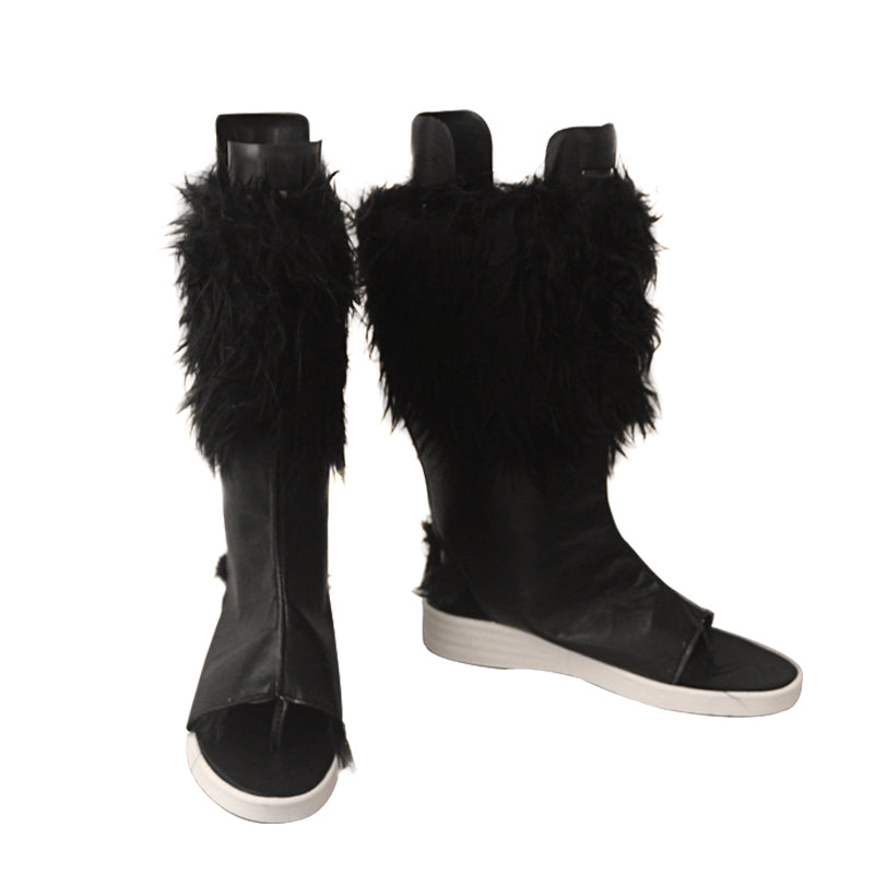 Inosuke Costume With Mask and PU Leather Boots Full Set Halloween Carnival Costume