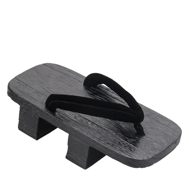 Genshin Impact Arataki Itto Cosplay Costume Shoes Wooden Clogs Accessories