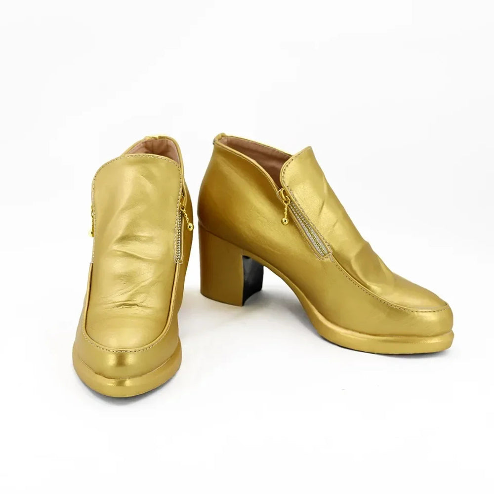JOJO Bruno Bucciarati Costume+Wigs+Shoes Whole Set Halloween Cosplay Outfit