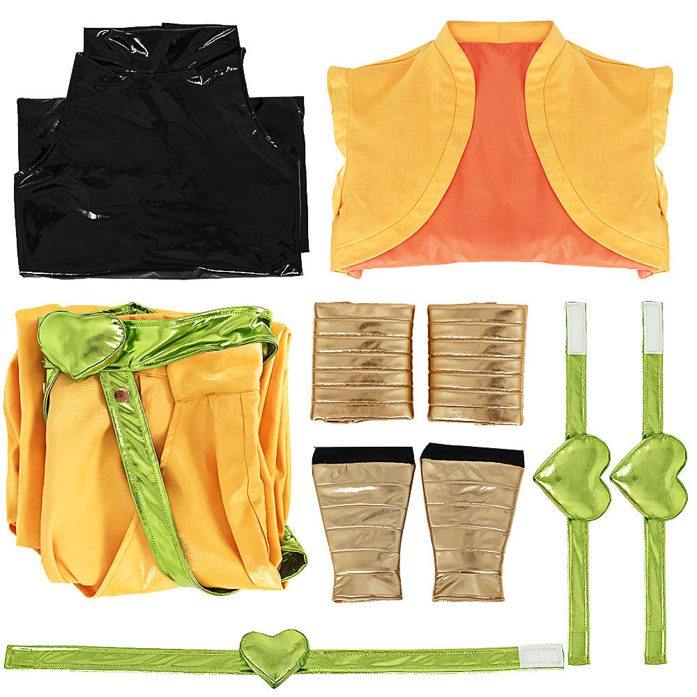 JOJO Dio Brando Yellow PU Costume Outfit Deluxe Version