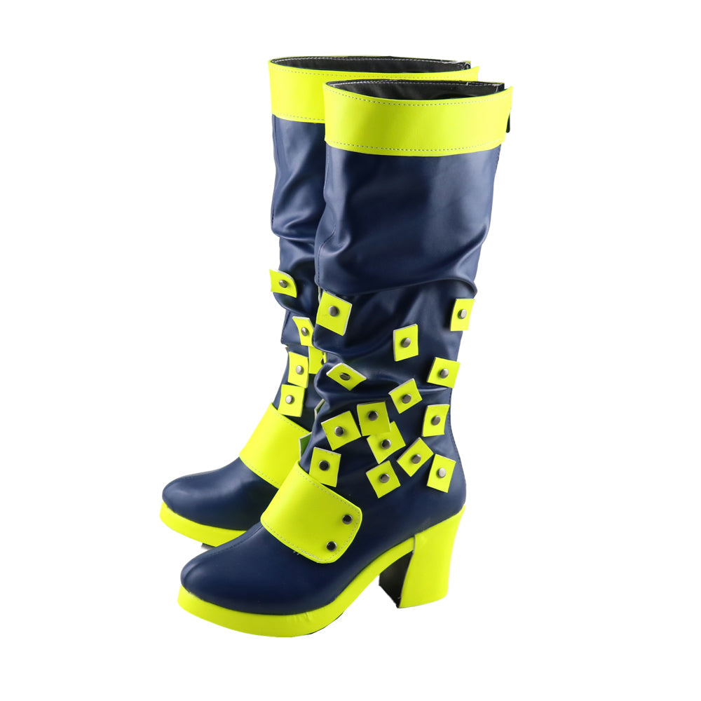 JOJO Jolyne Cujoh Cosplay Shoes Costume Boots