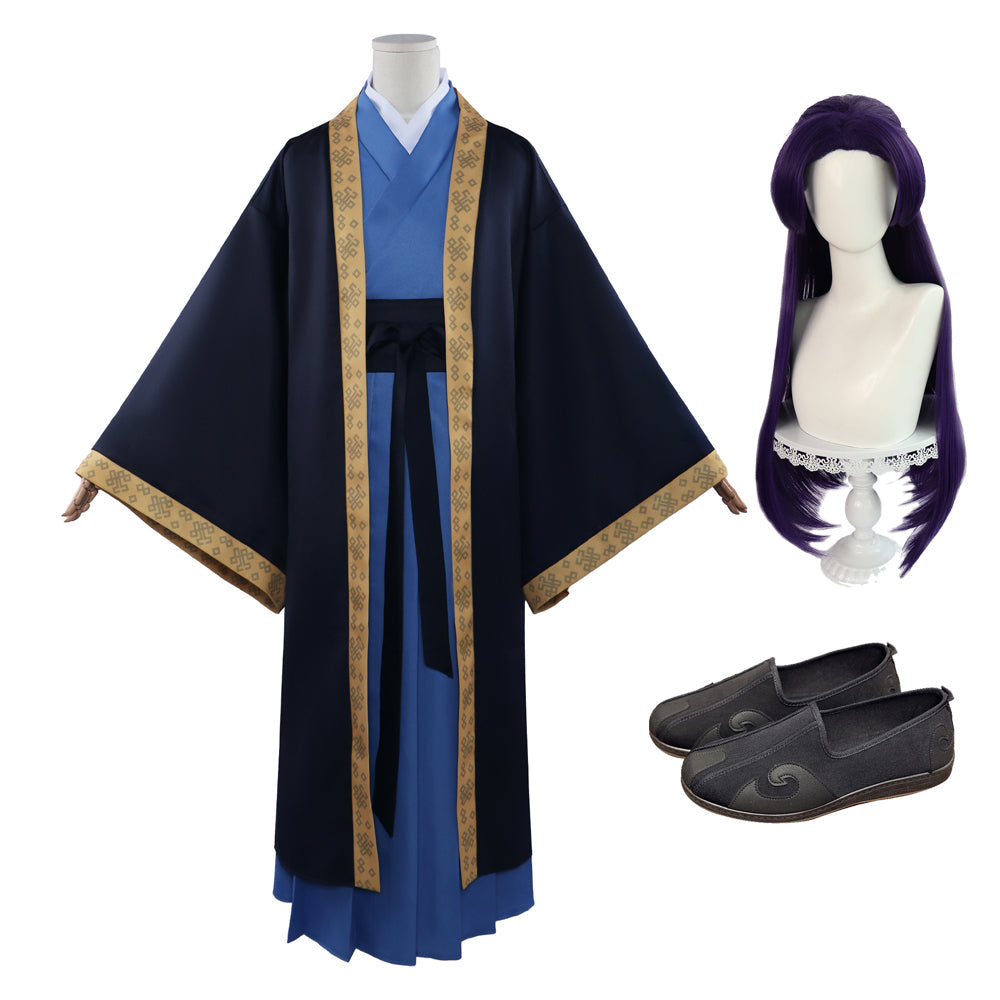 Jinshi Whole Set Costume With Wigs and Shoes The Apothecary Diaries Jinshi Halloween Cosplay Outfit Set