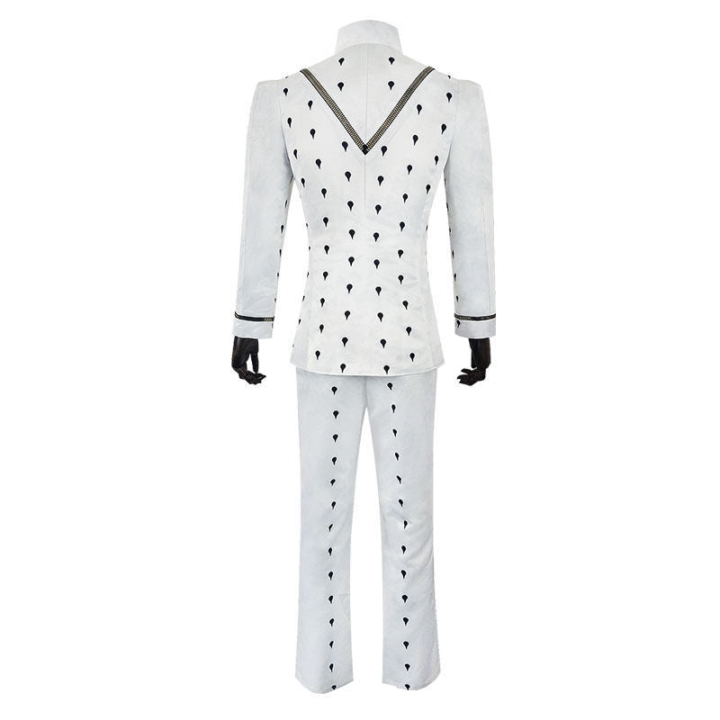 JOJO Bruno Bucciarati Costume+Wigs+Shoes Whole Set Halloween Cosplay Outfit