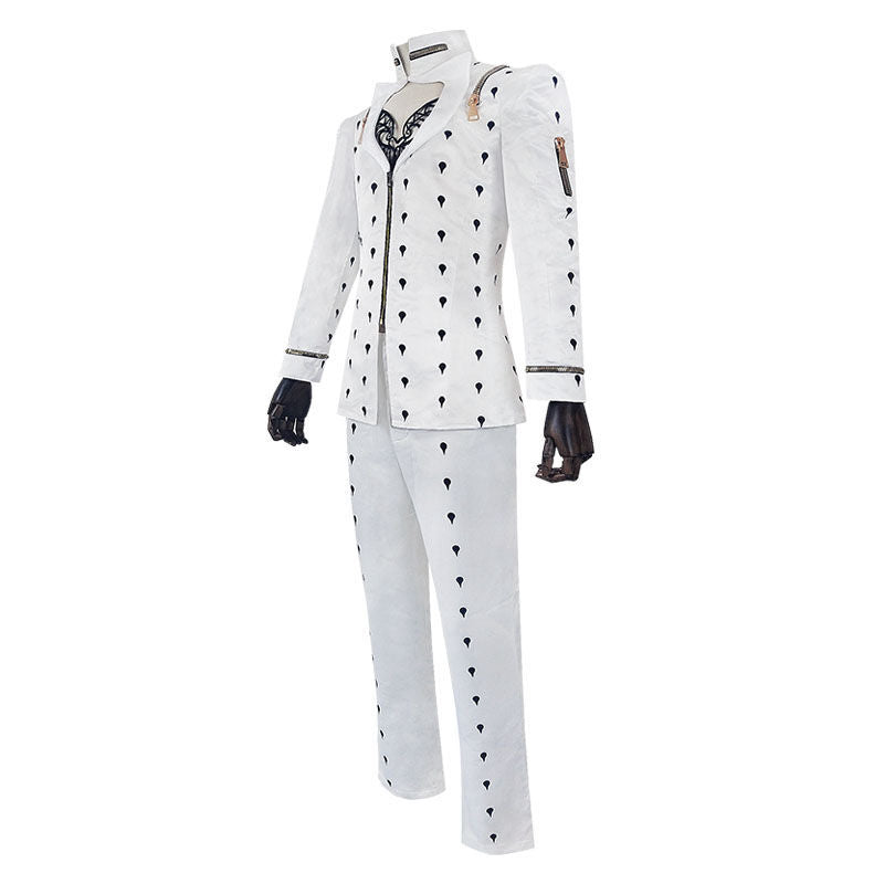 JOJO Bruno Bucciarati Costume+Wigs+Shoes Whole Set Halloween Cosplay Outfit