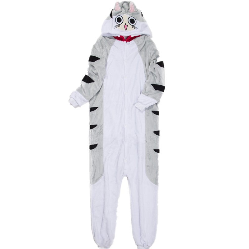 Kigurumi Animal Onesies Chi the Cat Hoodie Pajamas