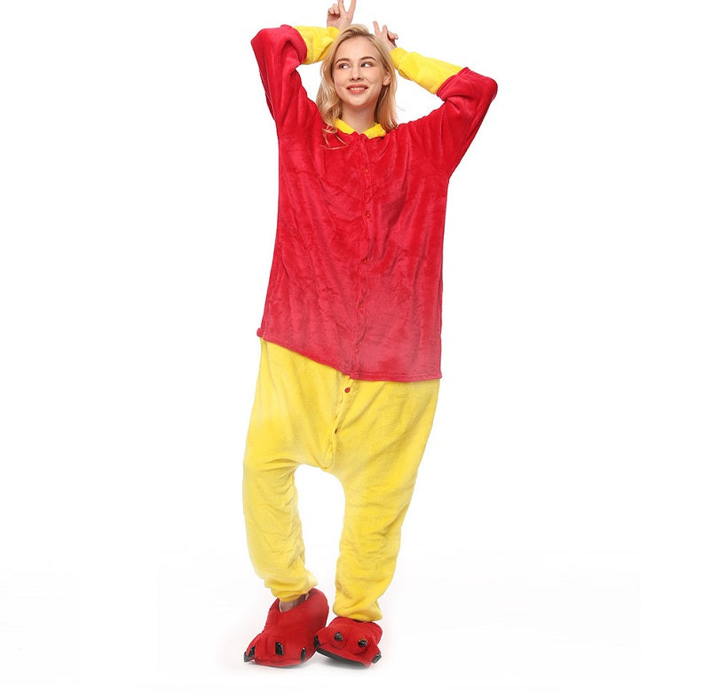 Kigurumi Animal Onesies Winnie the Pooh Hoodie Pajamas