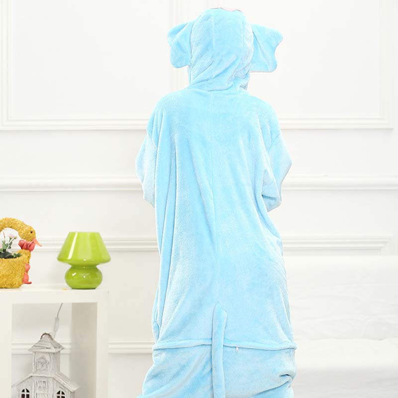 Kigurumi Animal Onesies Elephant Hoodie Pajamas