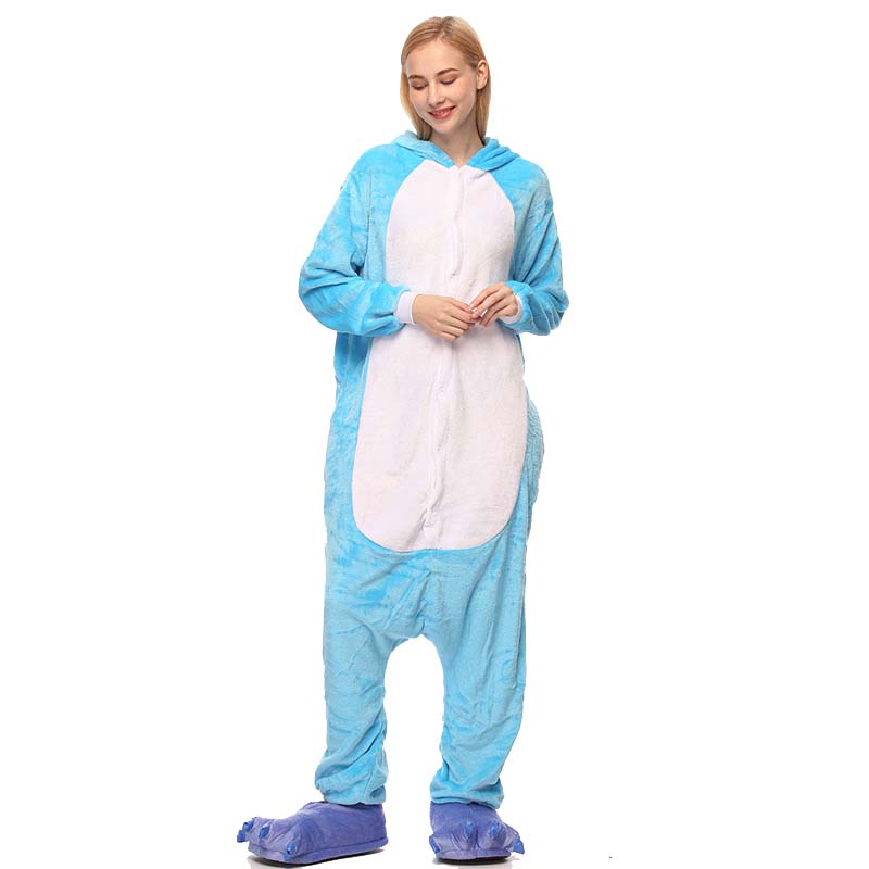 Kigurumi Animal Onesies Elephant Hoodie Pajamas
