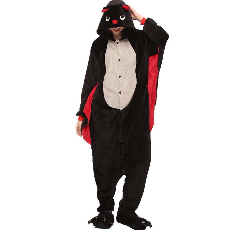 Kigurumi Animal Onesies Bat Hoodie Pajamas