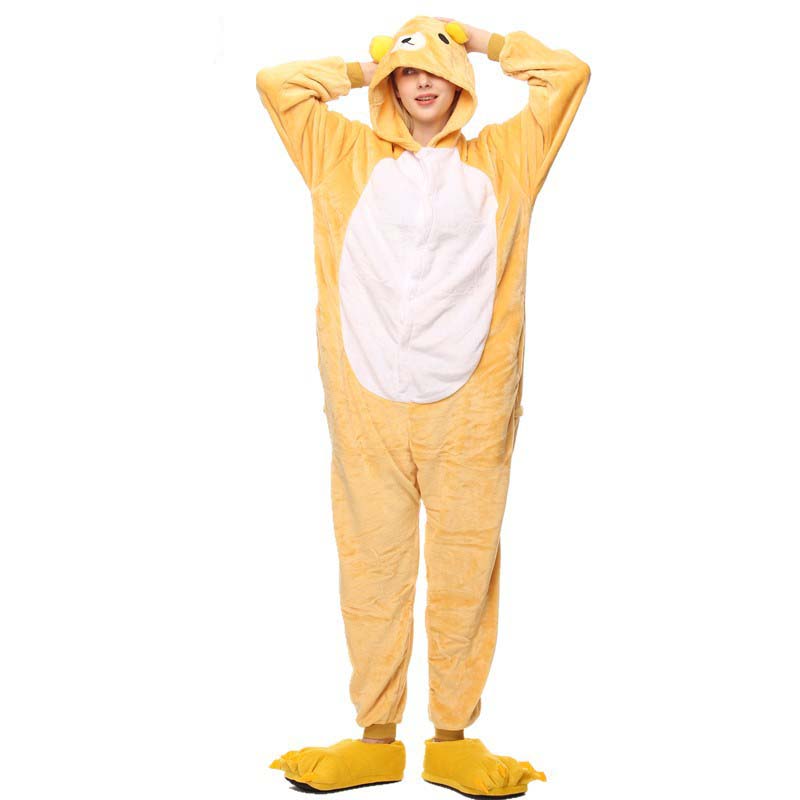 Kigurumi Animal Onesies Rilakkuma Hoodie Pajamas
