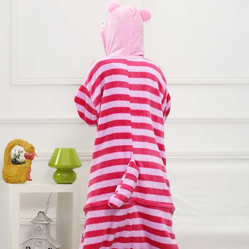 Kigurumi Animal Onesies Cheshire Cat Hoodie Pajamas