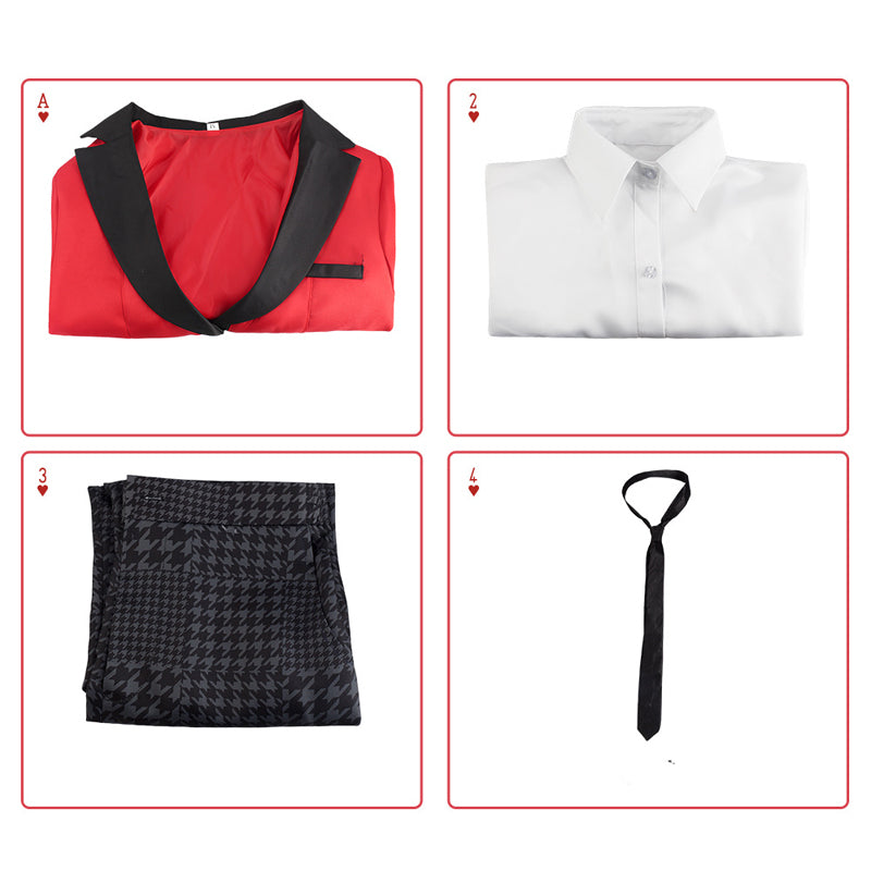 Kakegurui Ryota Suzui Cosplay Uniform Halloween Men Women Costume Outfit