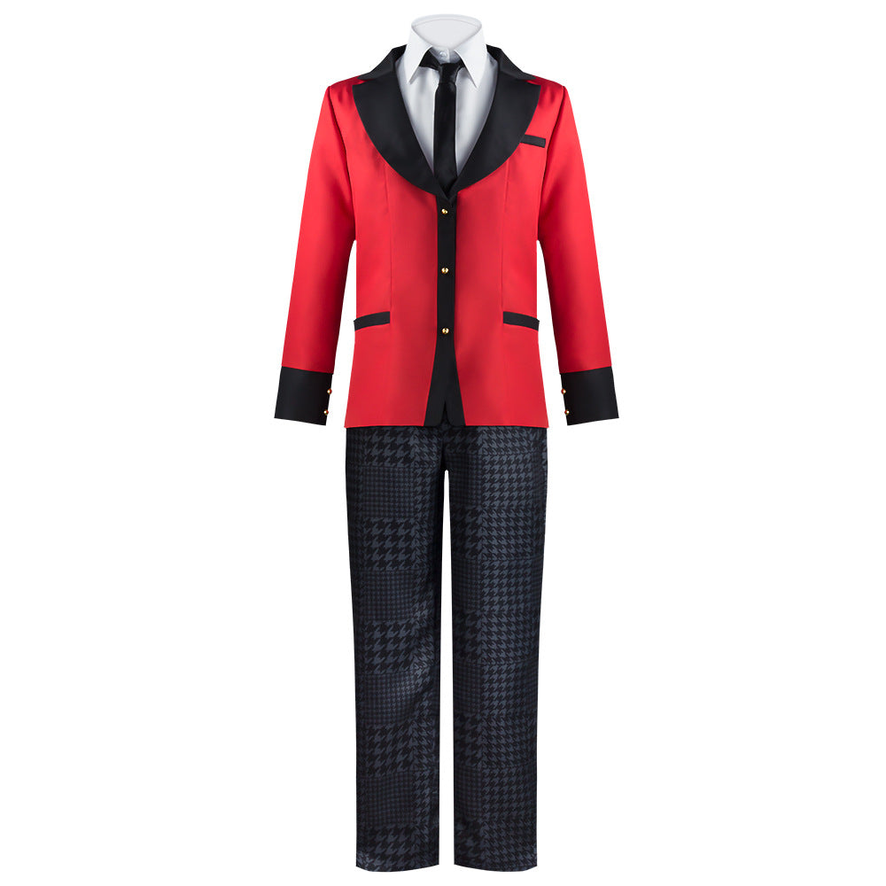 Kakegurui Ryota Suzui Cosplay Uniform Halloween Men Women Costume Outfit