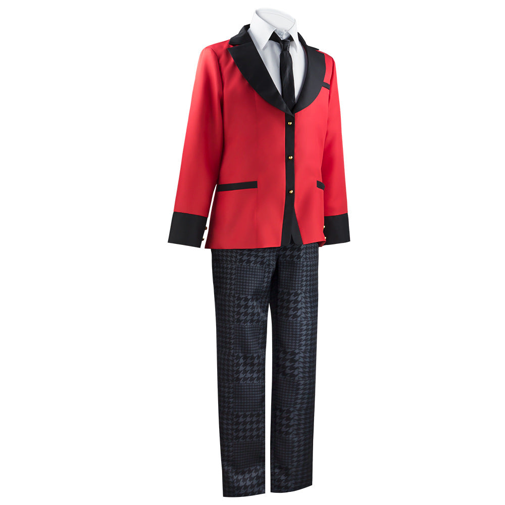 Kakegurui Ryota Suzui Cosplay Uniform Halloween Men Women Costume Outfit