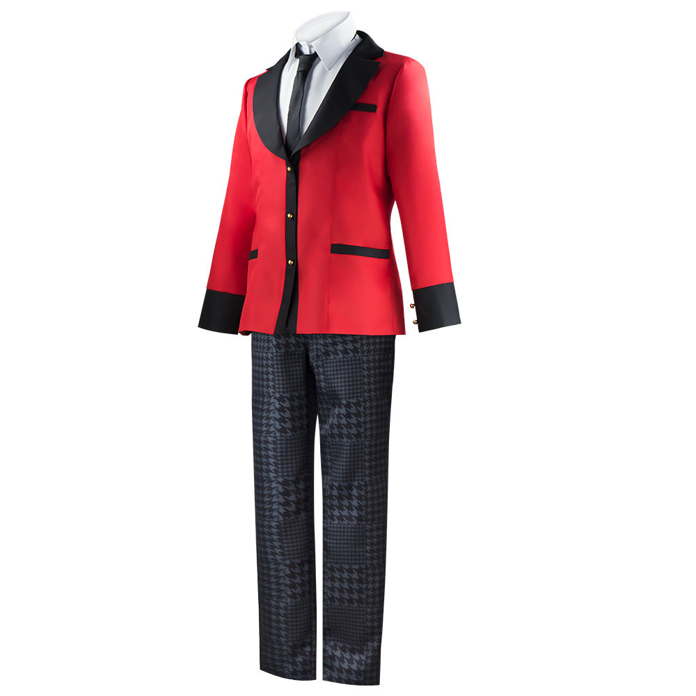 Kakegurui Ryota Suzui Cosplay Uniform Halloween Men Women Costume Outfit