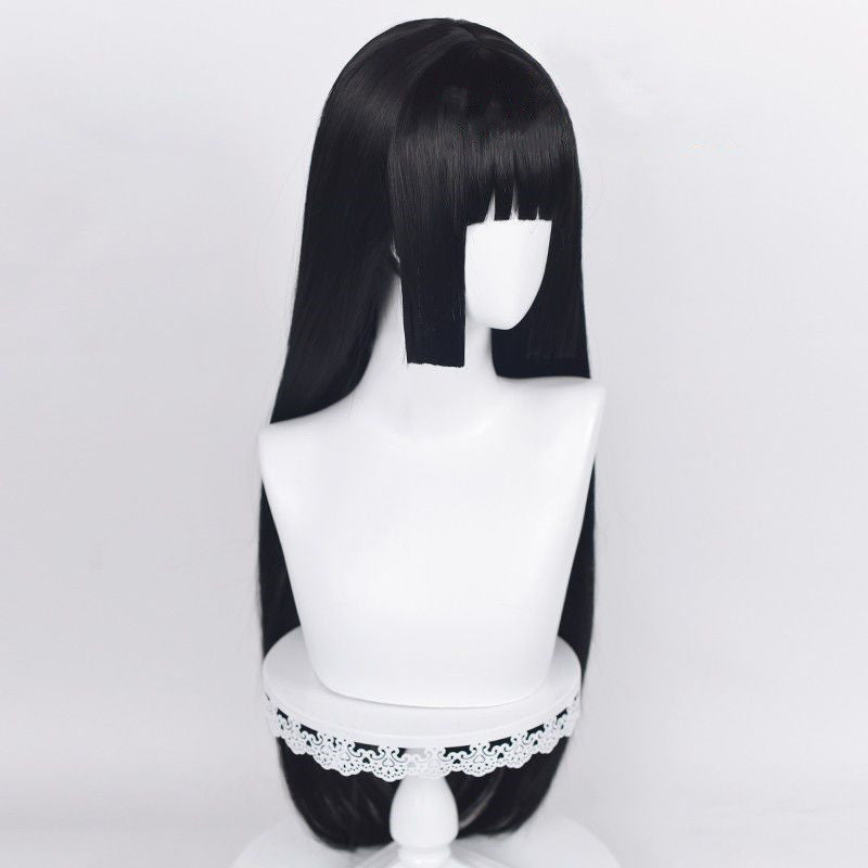 Kakegurui Yumeko Jabami Cosplay Wigs Black Long Wigs