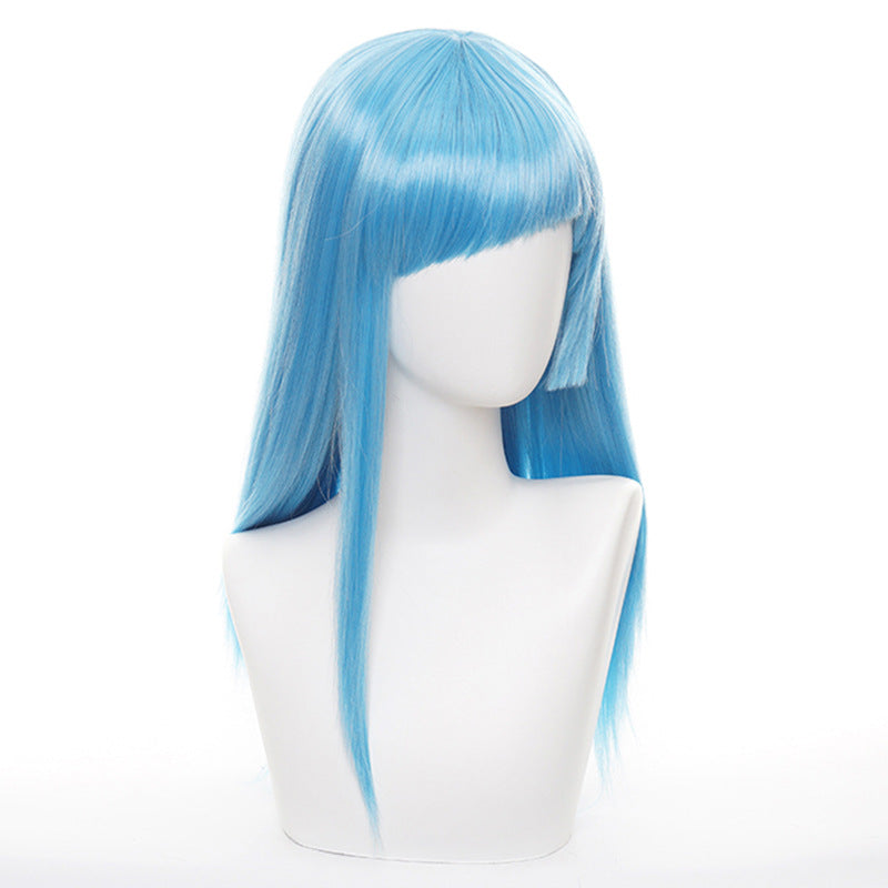 Kasumi Miwa Cosplay Wigs Long Blue Wigs