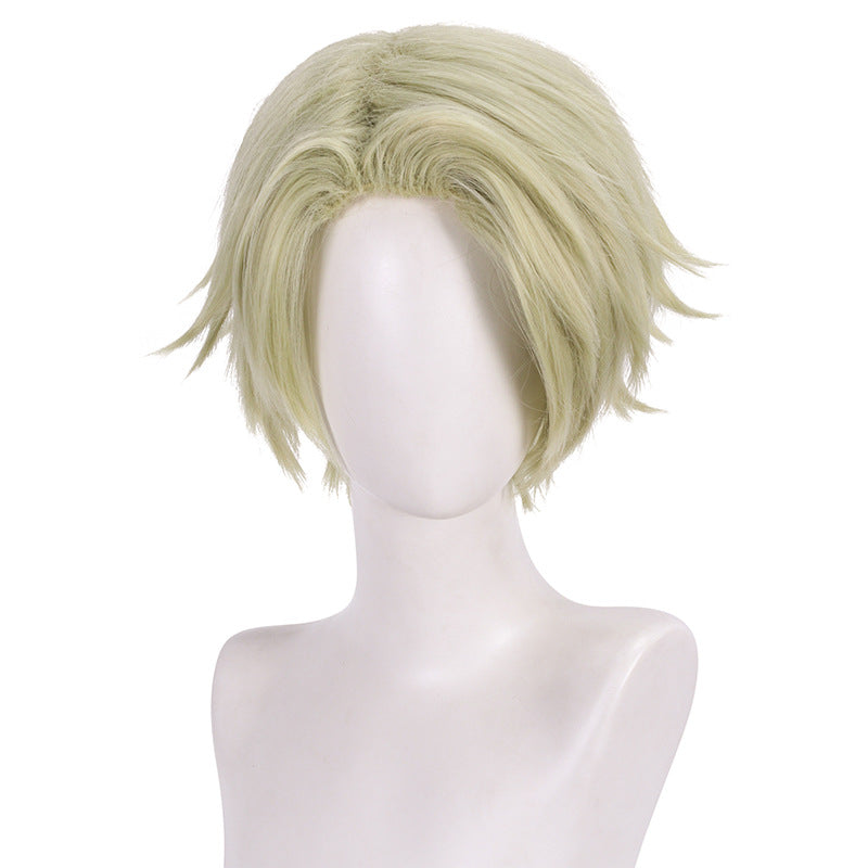 Kento Nanami Cosplay Wigs Blonde Hair Costume Accessories