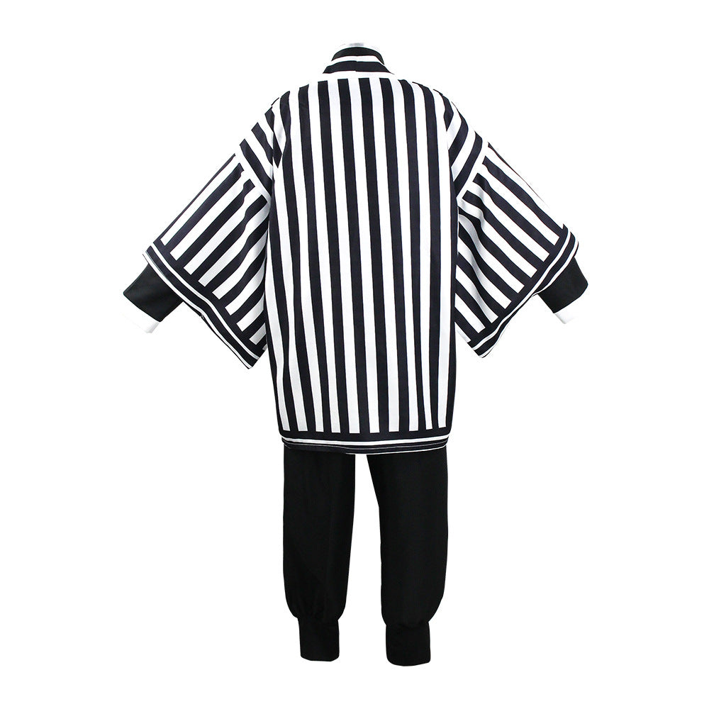 Anime Obanai Iguro Whole Set Cosplay Costume+Wigs+Shoes+Toy Snake Halloween Cosplay Outfit