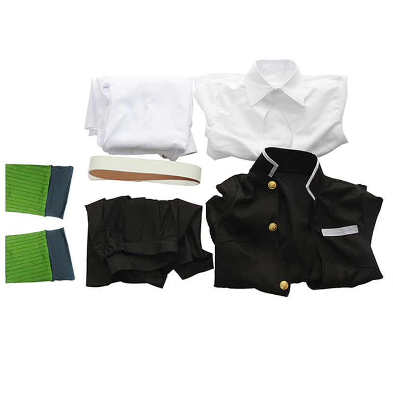 Kids Version Mitsuri Costume Girls  Kanroji Cosplay Costume Uniform Outfit