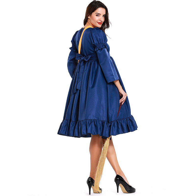 Kids/ Adults Version Kiki's Delivery Service Cosplay Kiki Cosplay Dress Costume Halloween Cosplay Outfit