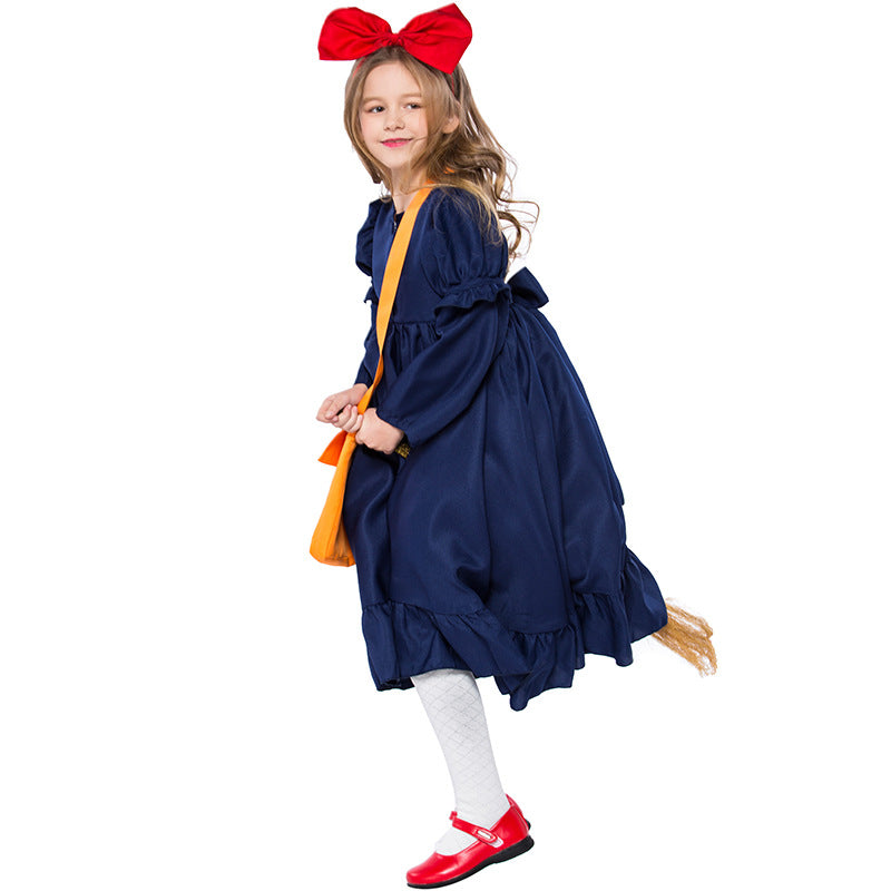 Kiki's Delivery Service Kids Girls Kiki Halloween Costume