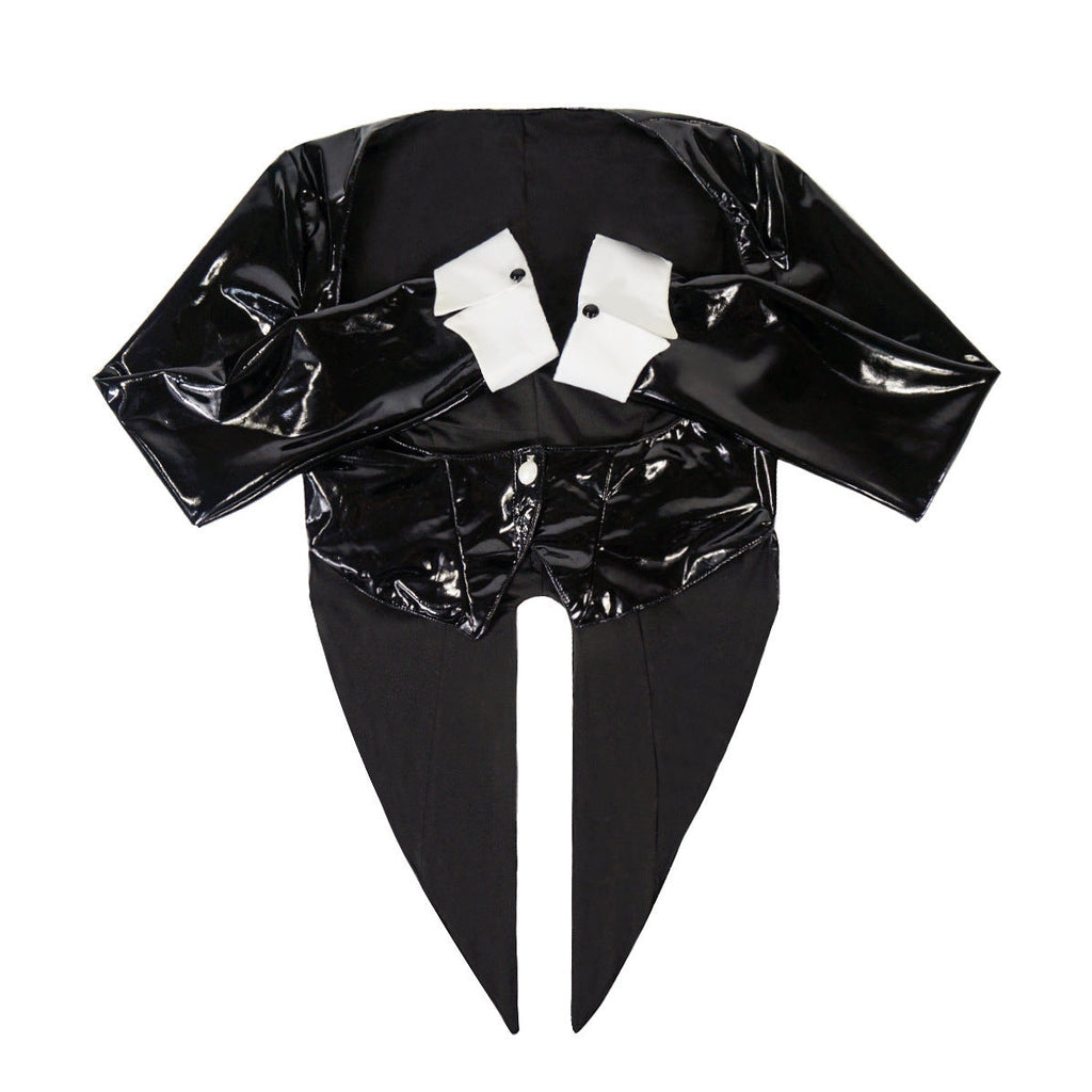 Kitagawa Marin Arisa Izayoi PU Leather Bunny Girl Cosplay Costume Outfit