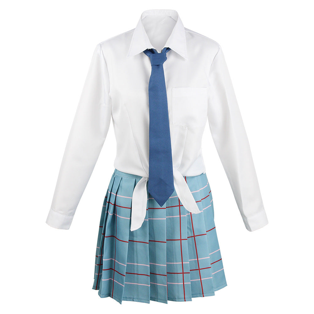 Kitagawa Marin Uniform Dress Costume With Wigs Full Set Halloween Outfit