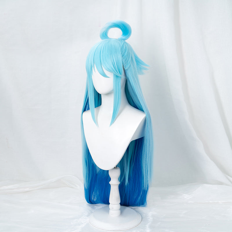 KonoSuba: God's Blessing on this Wonderful World! Aqua Cosplay Blue Wigs