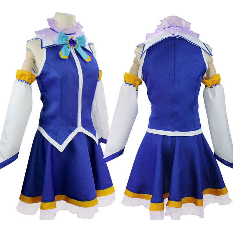 KonoSuba: God's Blessing on this Wonderful World! Aqua Cosplay Costume Halloween Cosplay Dress