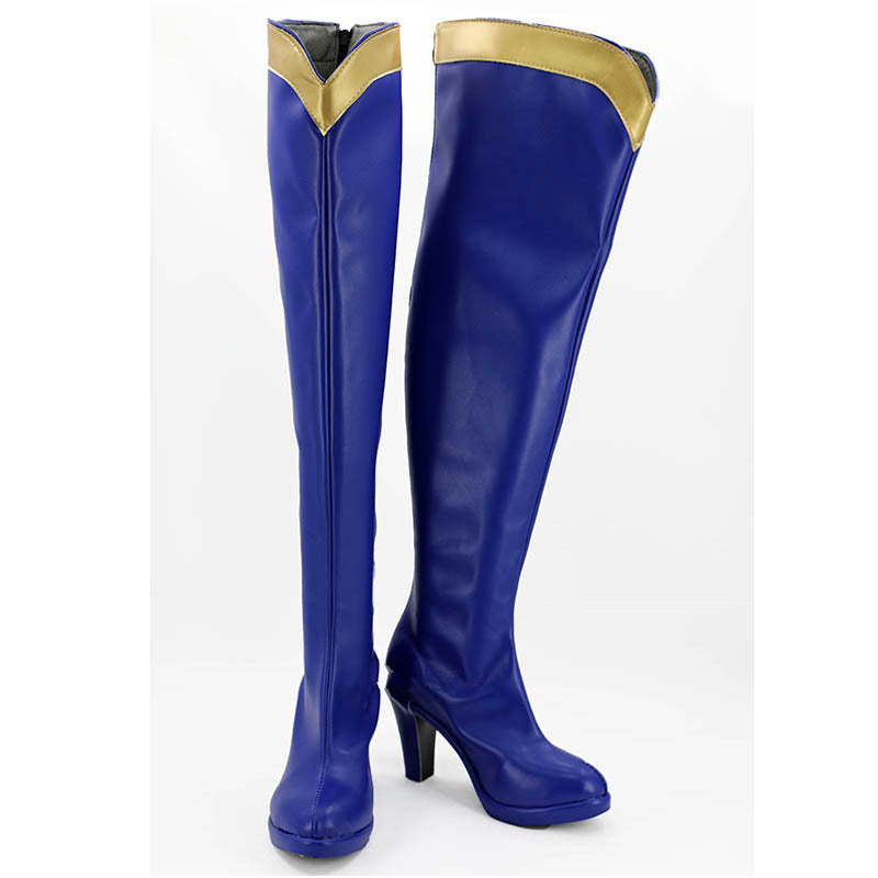 KonoSuba: God's Blessing on this Wonderful World! Aqua Cosplay Shoes Blue Boots