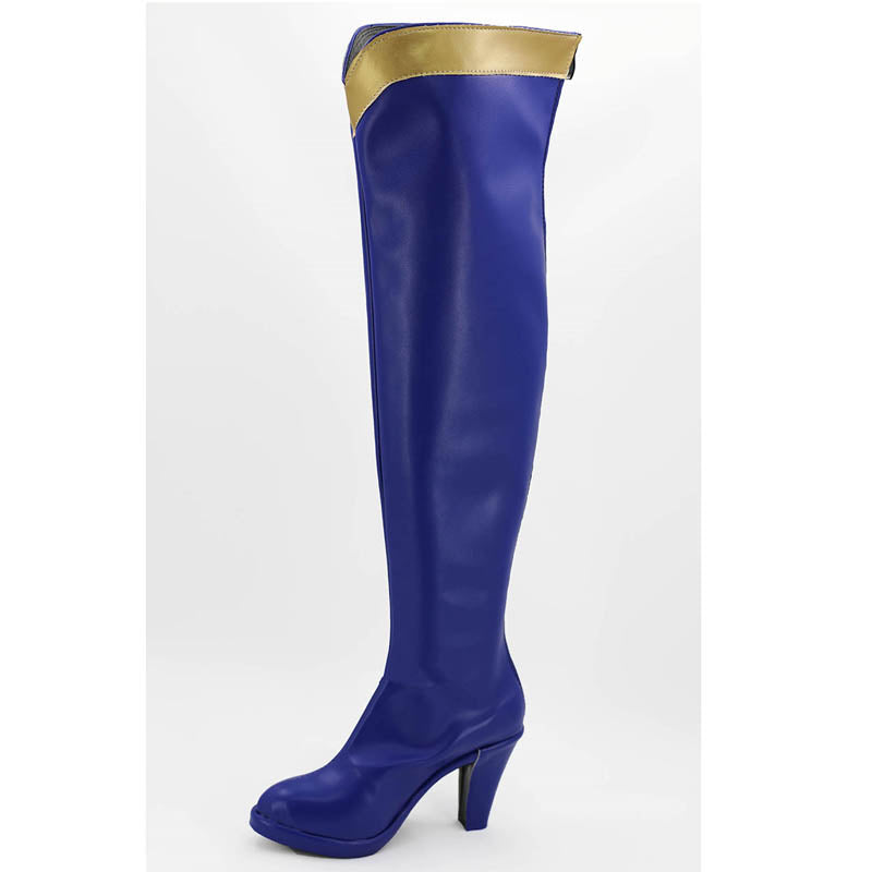 KonoSuba: God's Blessing on this Wonderful World! Aqua Cosplay Shoes Blue Boots