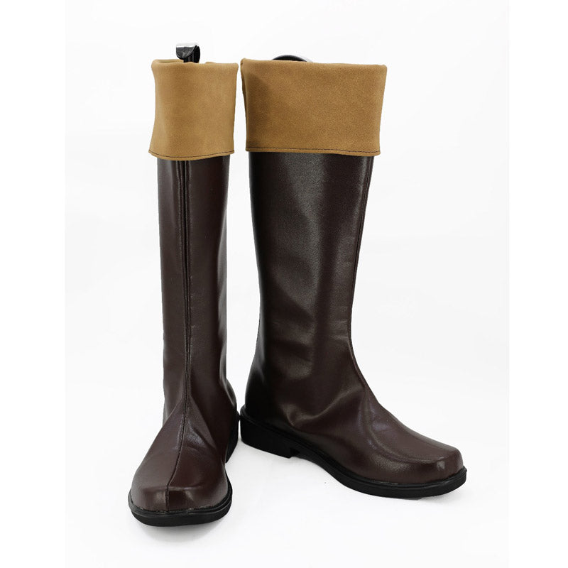 KonoSuba: God's Blessing on this Wonderful World! Kazuma Satou Cosplay Shoes Brown Boots