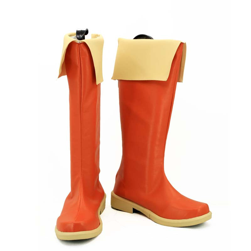 KonoSuba: God's Blessing on this Wonderful World! Megumin Cosplay Shoes Orange Boots