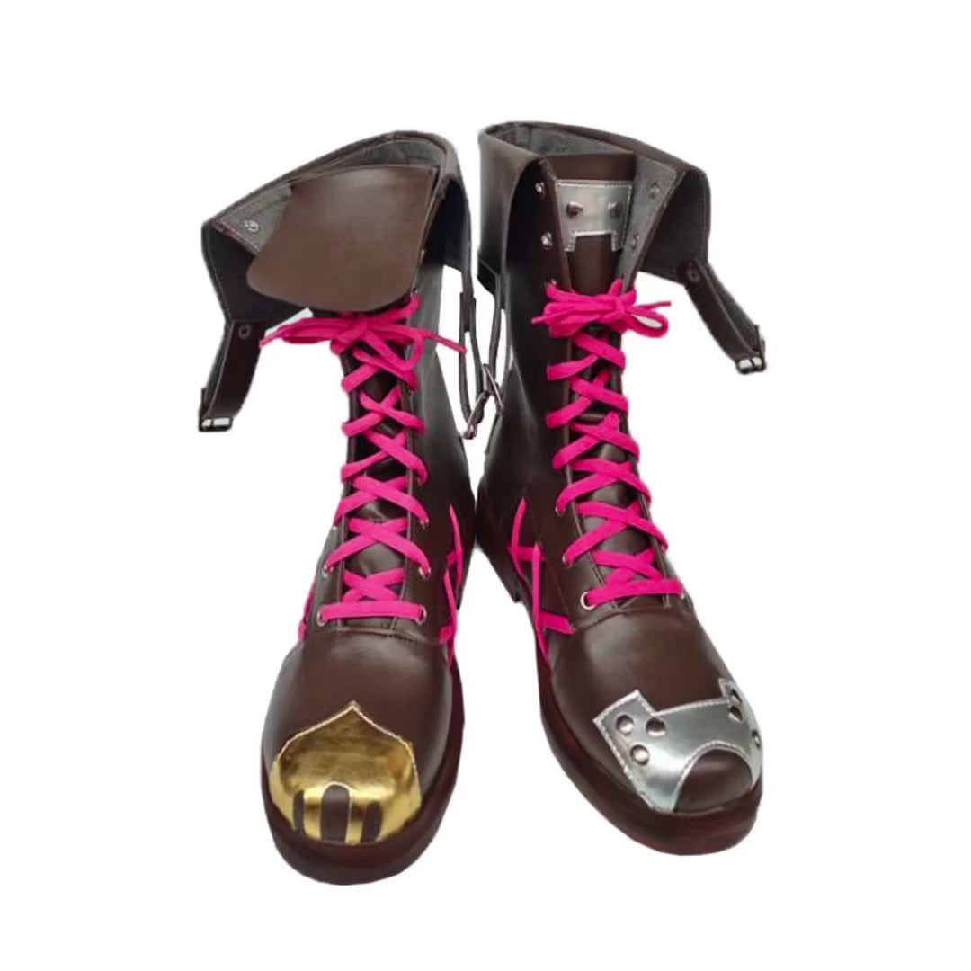 League of Legends Arcane Jinx Cosplay Boots LOL Jinx Cosplay Accessories