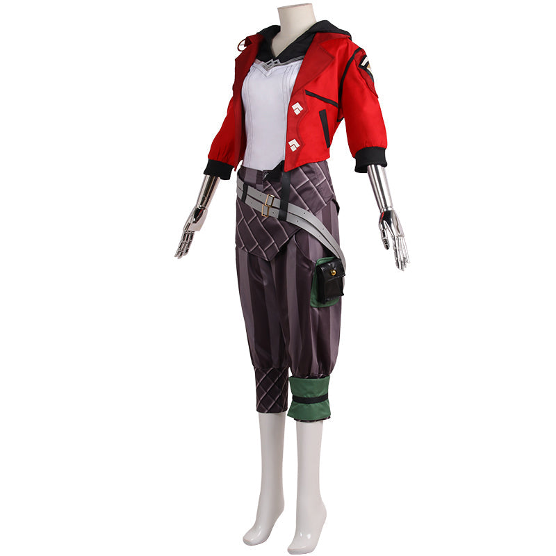 League of Legends LOL Costume Arcane Vi Cosplay Costume Suit Set Halloween Carnival Cosplay Outfit