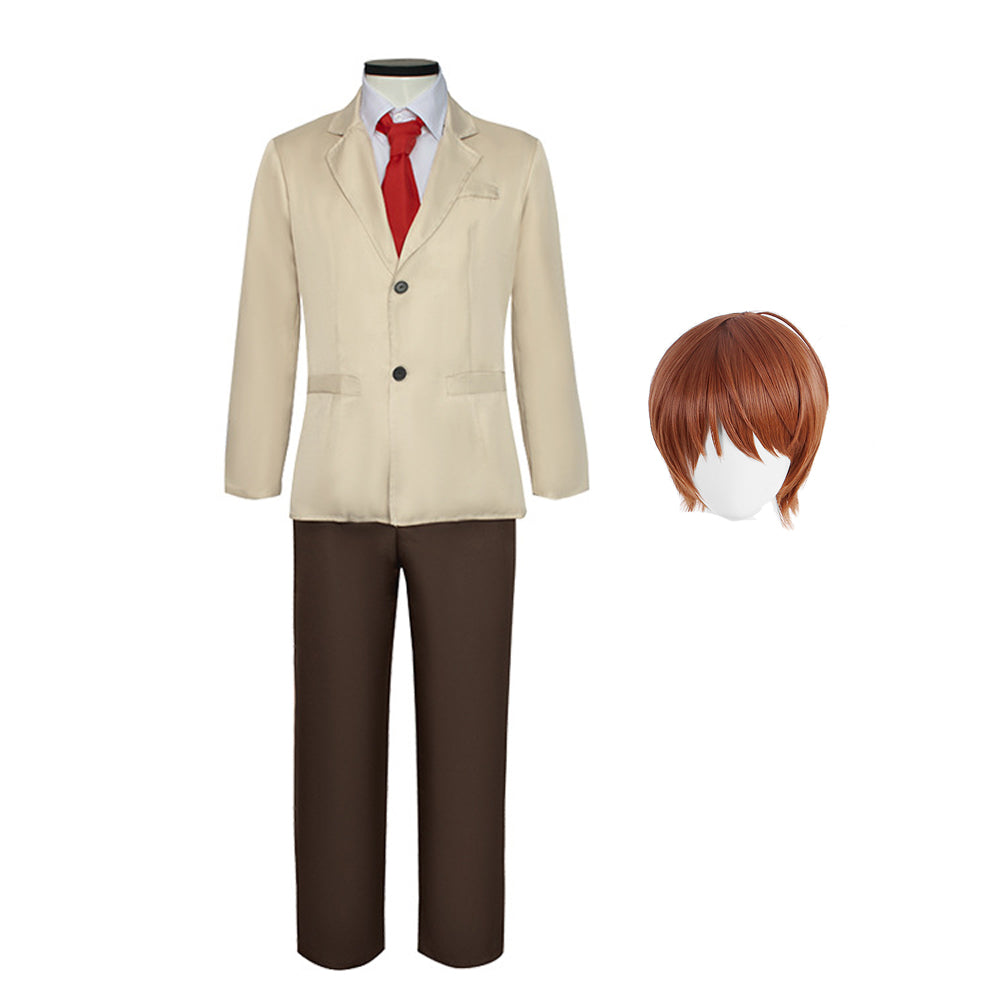Light Yagami Cosplay Costume Uniform Halloween Cosplay Outfit