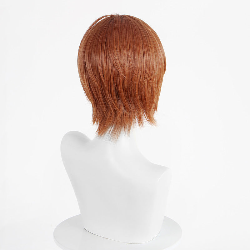 Light Yagami Cosplay Wigs Brown Short Wigs