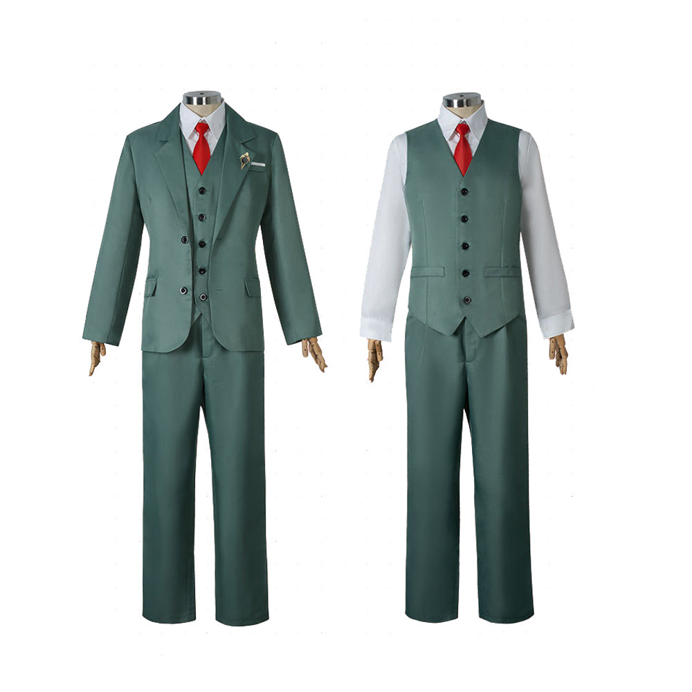 Loid Cosplay Forger Costume Uniform Halloween Cosplay Outfit Set