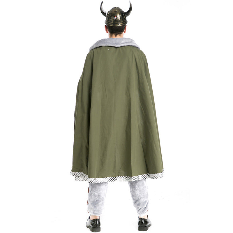 Men Bull Demon King Warrior Cosplay Costume For Halloween Party Performance
