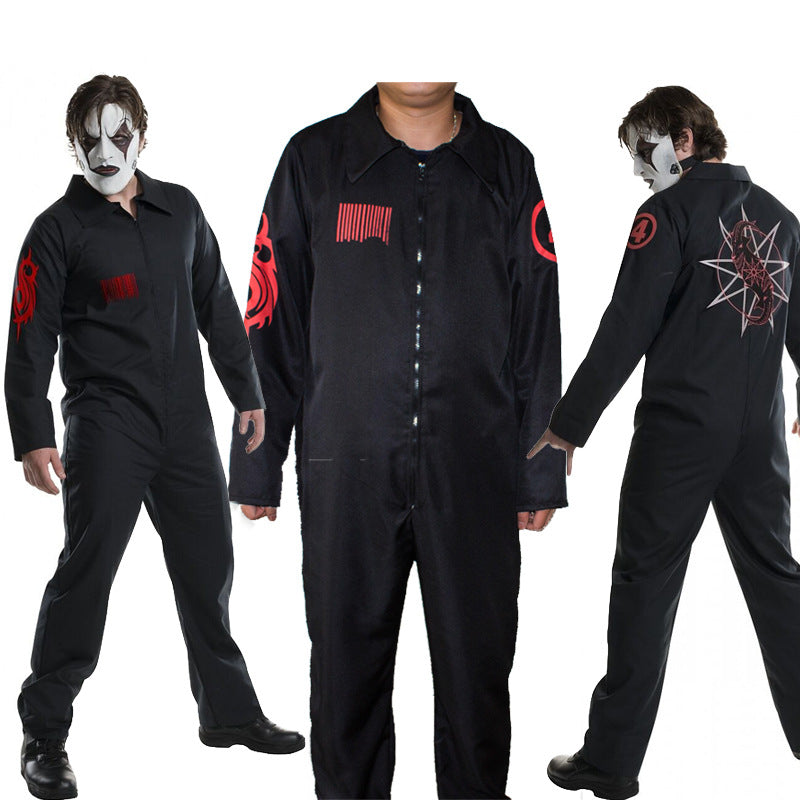 Mens Slipknot Jumpsuit Halloween Costume