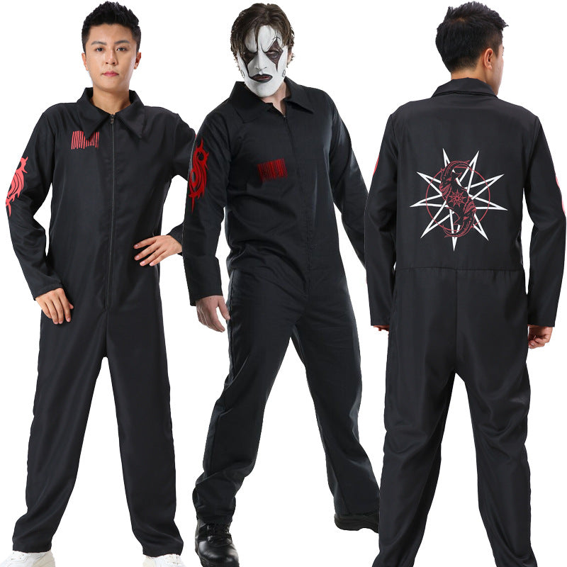 Mens Slipknot Jumpsuit Halloween Costume