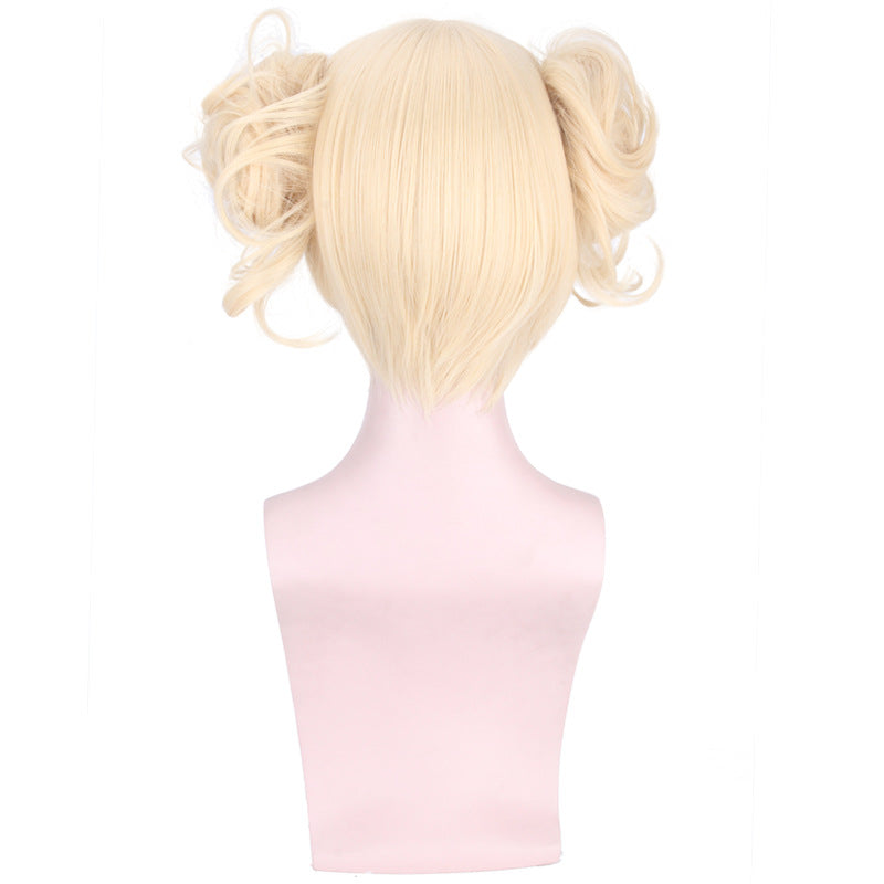 Himiko Wigs Toga Ash-blonde Cosplay Wigs Accessories
