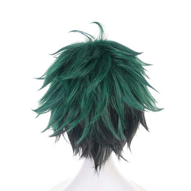 Midoriya Izuku Deku Cosplay Wigs Short Green Wigs