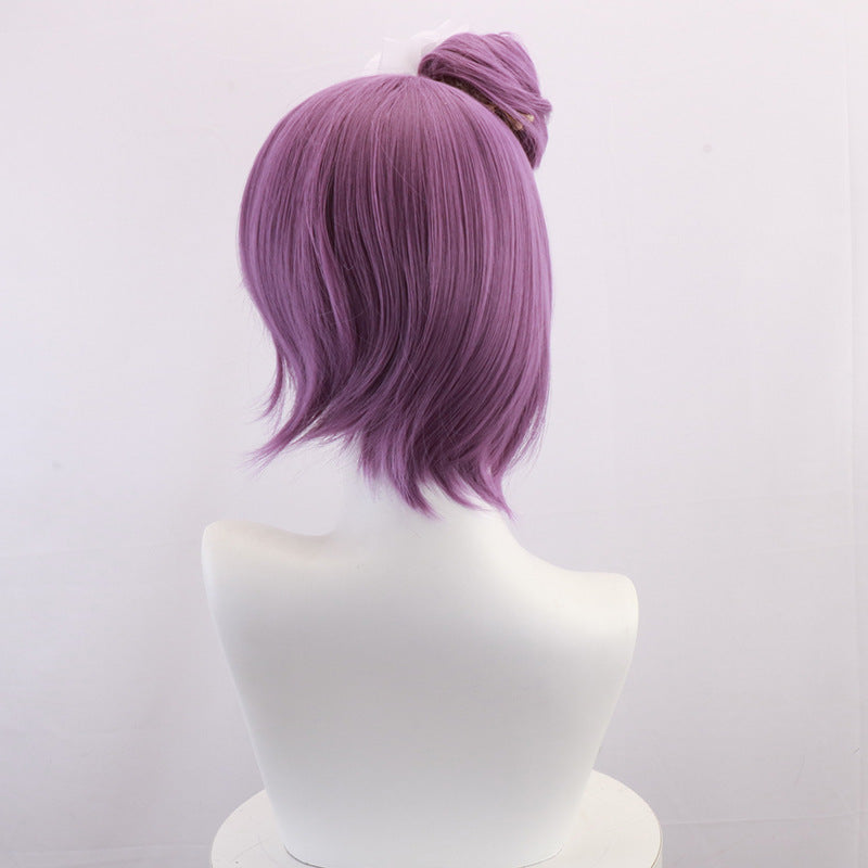Anime Cosplay Konan Cosplay Wigs With White Flower