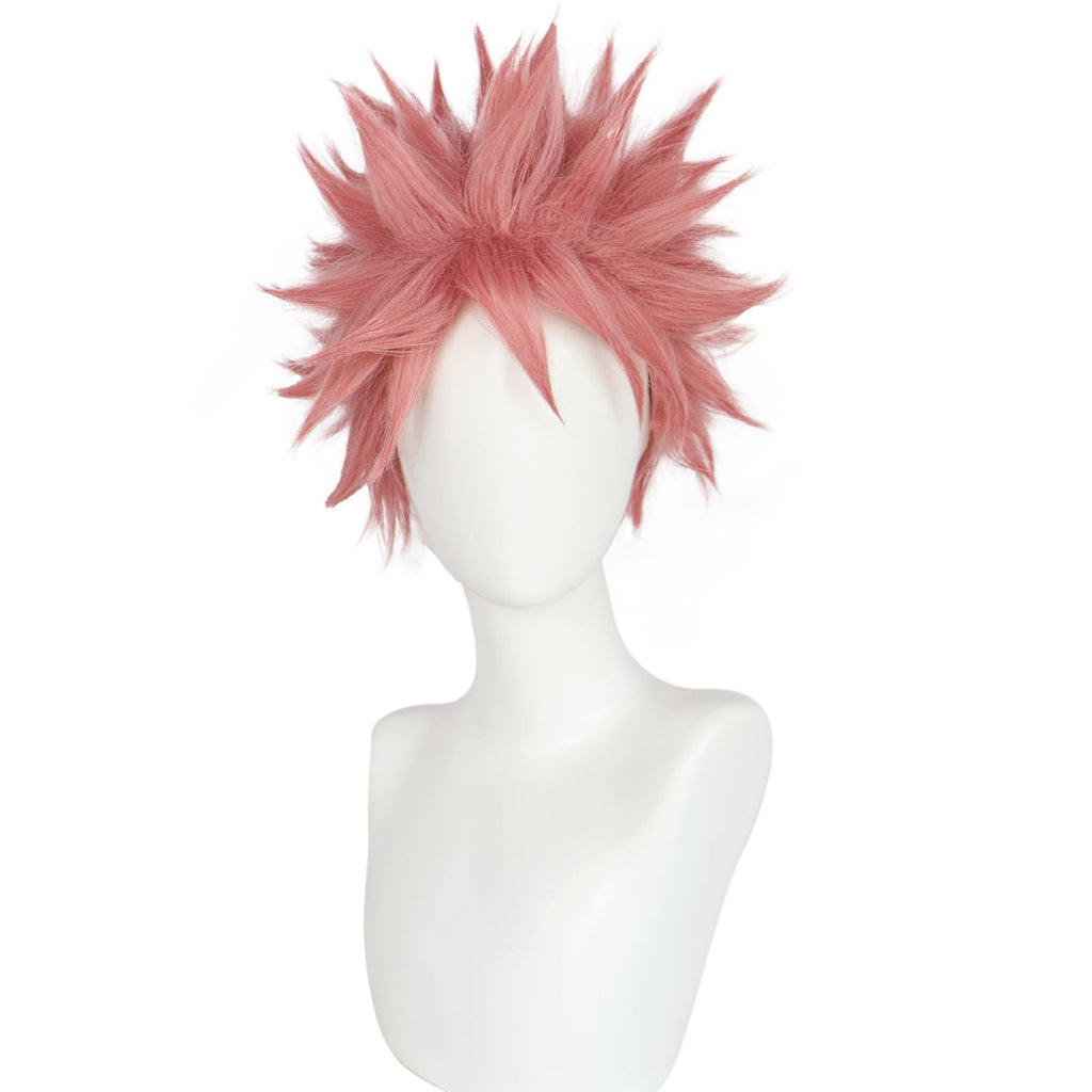 Natsu Dragneel Pink Wigs Cosplay Costume Wigs