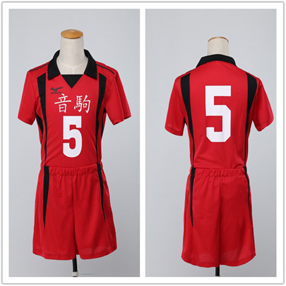 Nekoma Kenma Kozume Uniform Costume+Wigs Sports Suit Halloween Costume Outfit